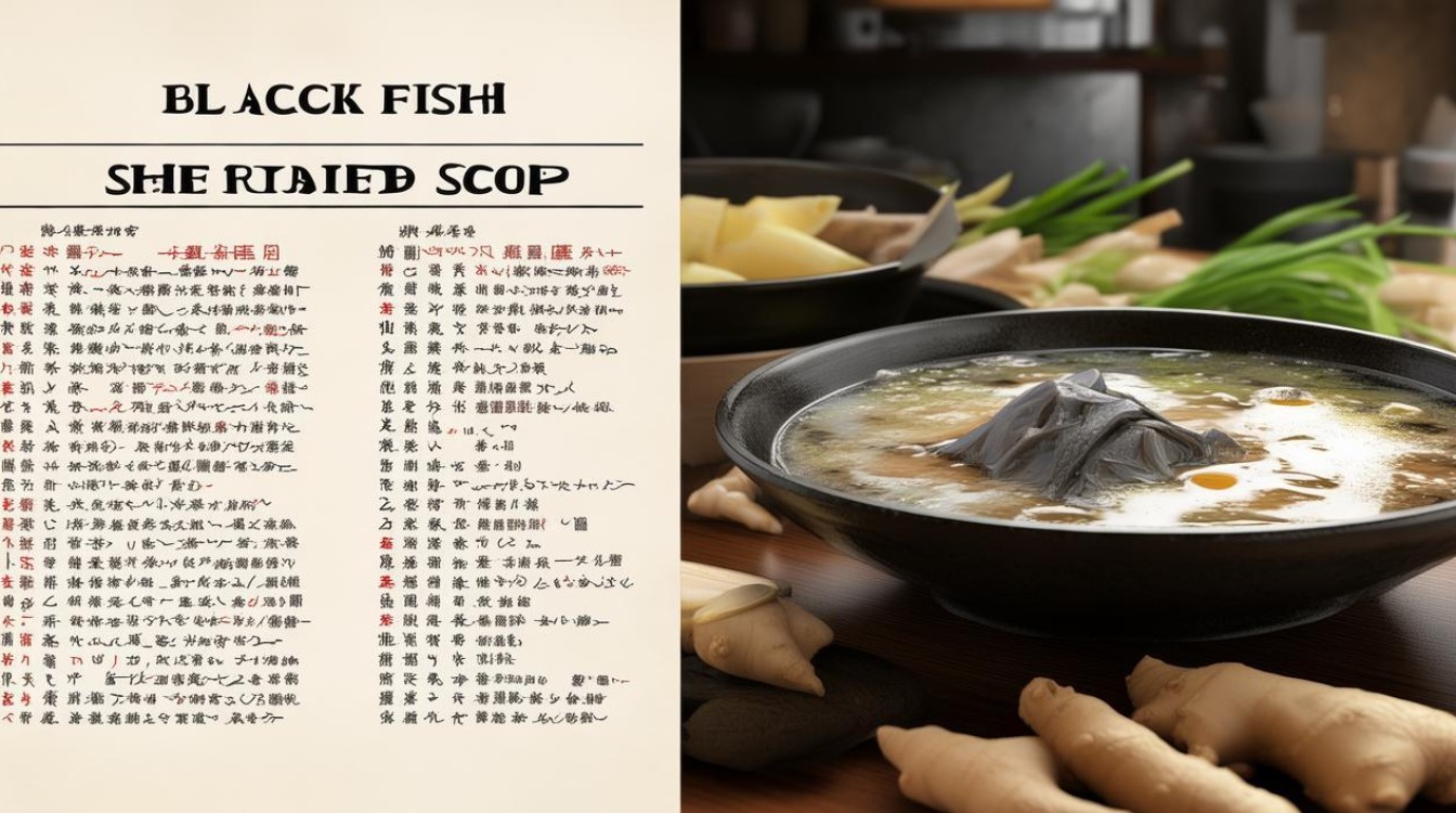 黑鱼丝汤的做法，黑鱼丝汤的做法大全-图1