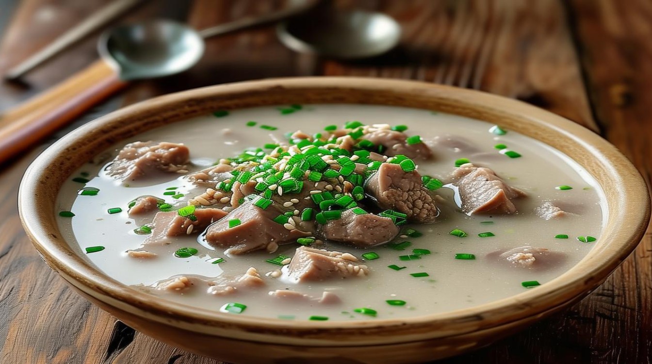 猪肝沫汤的做法，猪肝肉沫汤-图1