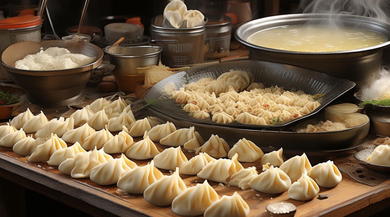 汤煎饺子的做法，汤煎饺子的做法大全-图1