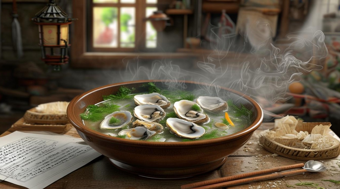 韩国海蛎子汤的做法，韩国海蛎子汤饭怎么做-图1