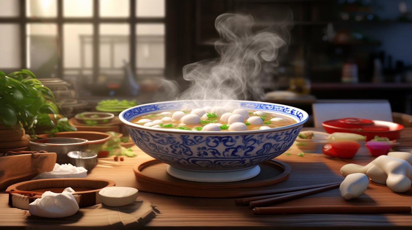 鱼圆子汤的做法，鱼圆子汤的做法大全视频-图1