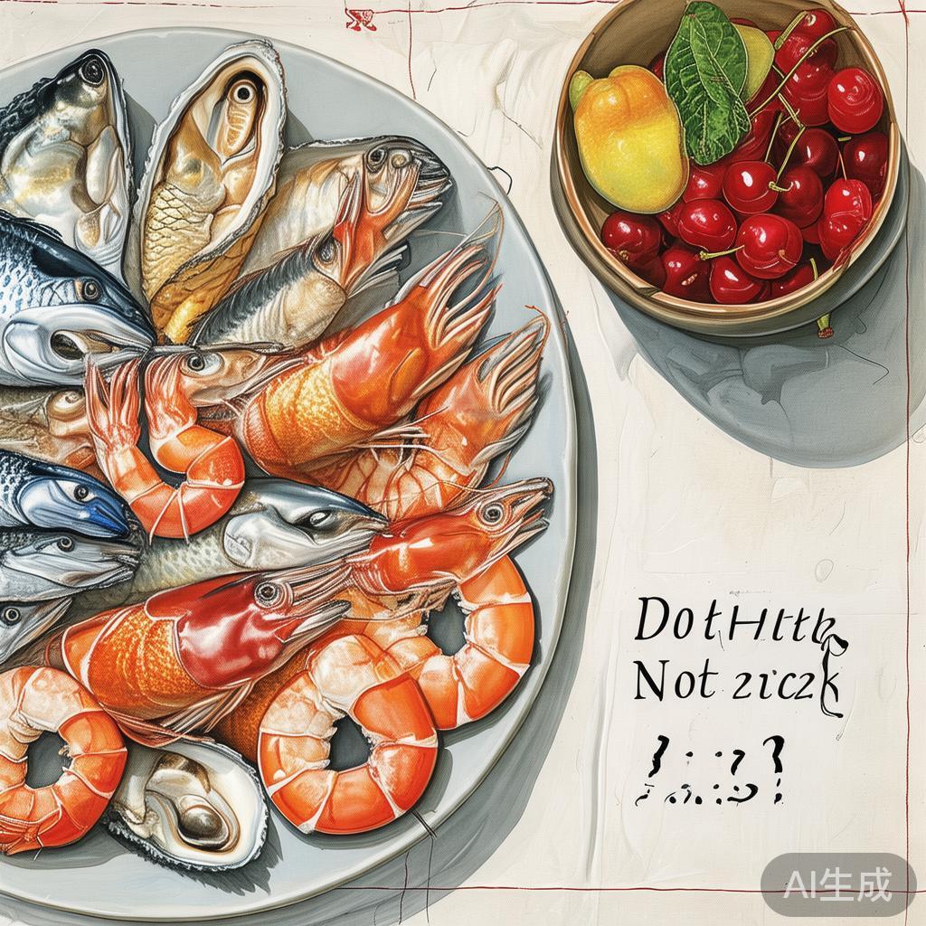 海鲜和什么水果不能一起吃-图1