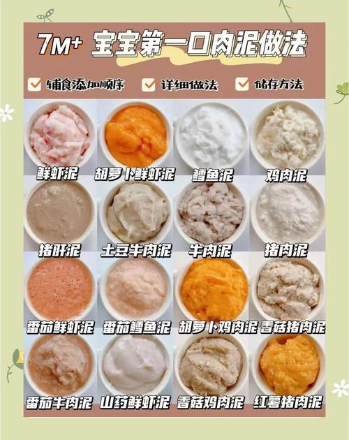 7个月宝宝食谱大全及做法-图1