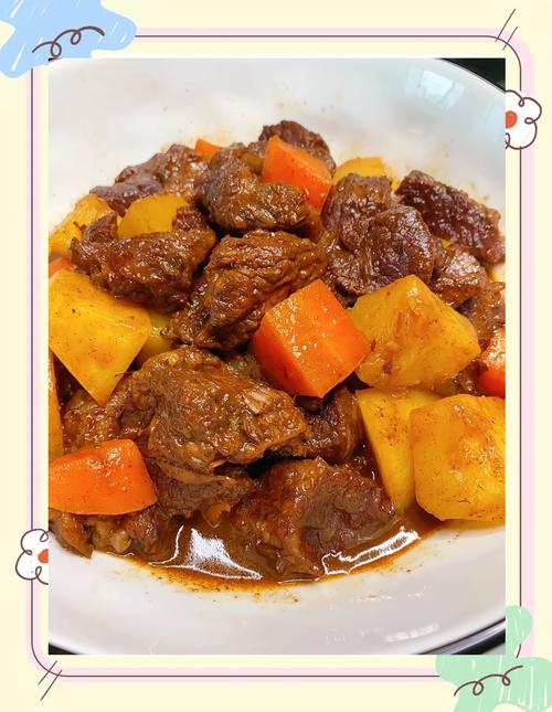 红萝卜炖牛肉怎样炖软烂入味？-图3