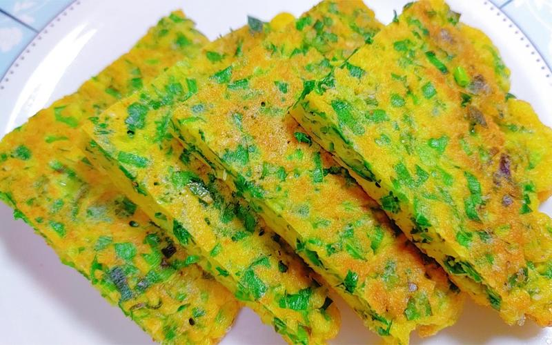 宝宝韭菜鸡蛋面饼，营养怎么搭配更合适？-图2