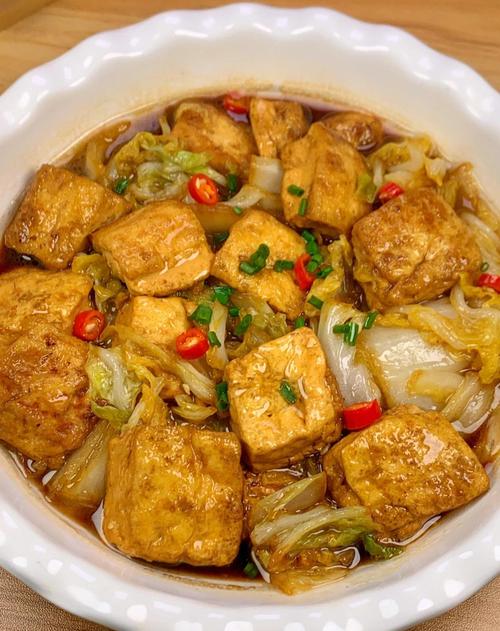 豆腐炒白菜的家常做法窍门-图3