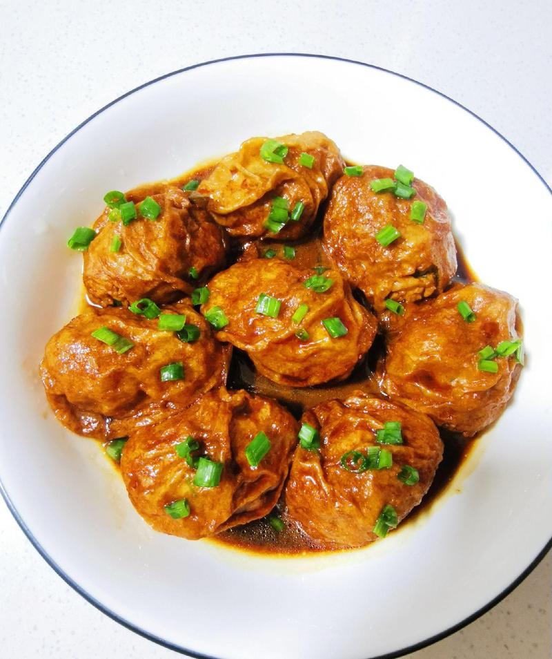 红烧油面筋塞肉怎么做才好吃?-图1 红烧油面筋塞肉怎么做才好吃?-图1