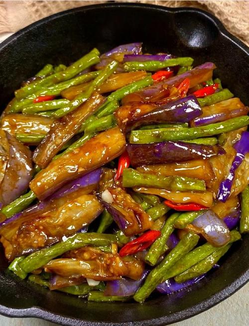 豆角烧茄子家常做法有何窍门?-图1 豆角烧茄子家常做法有何窍门?-图1