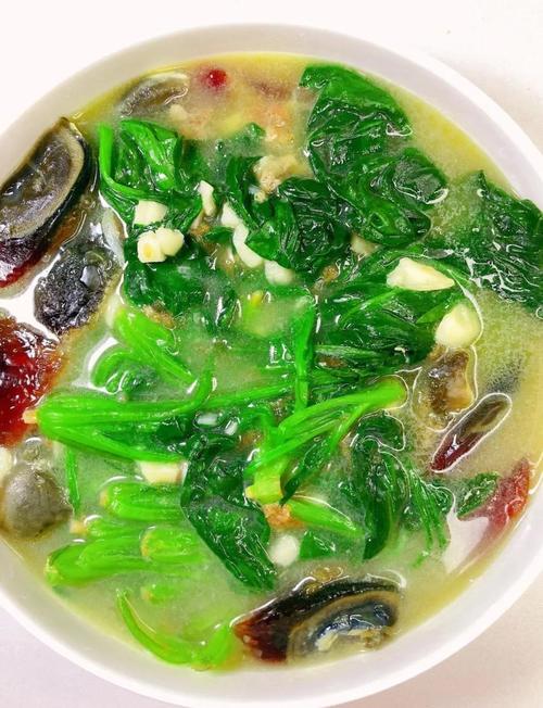 菠菜鸡蛋汤的做法大全家常-图1