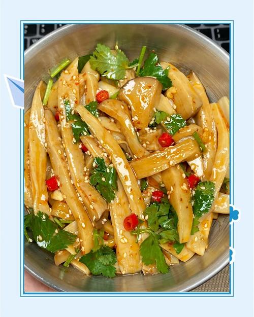 凉拌杏鲍菇的做法大全家常-图1