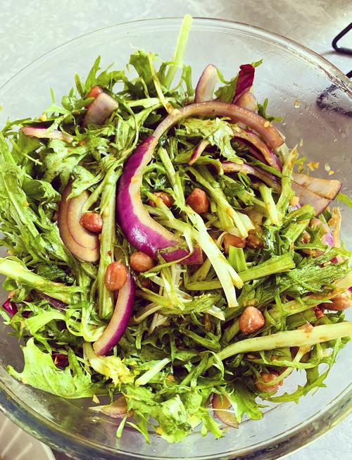 凉拌豆豉鱼苦菊的家常做法-图1 凉拌豆豉鱼苦菊的家常做法-图1