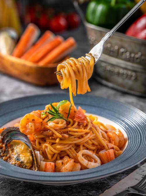 海鲜意大利面的做法图解-图2 海鲜意大利面的做法图解-图2