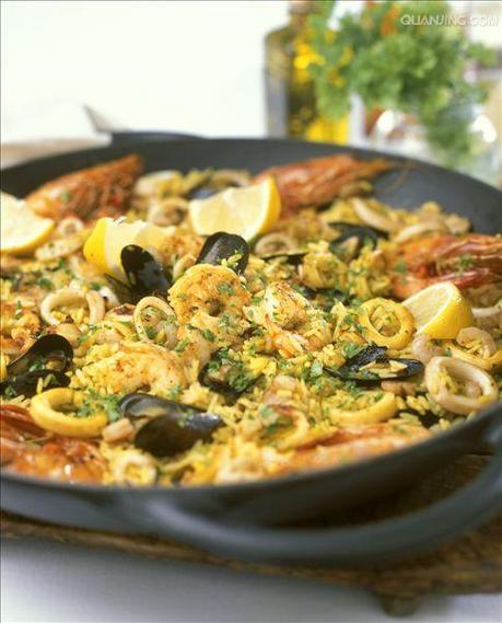 西班牙海鲜paella-图1
