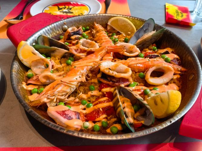 西班牙海鲜饭用的海鲜饭-图1