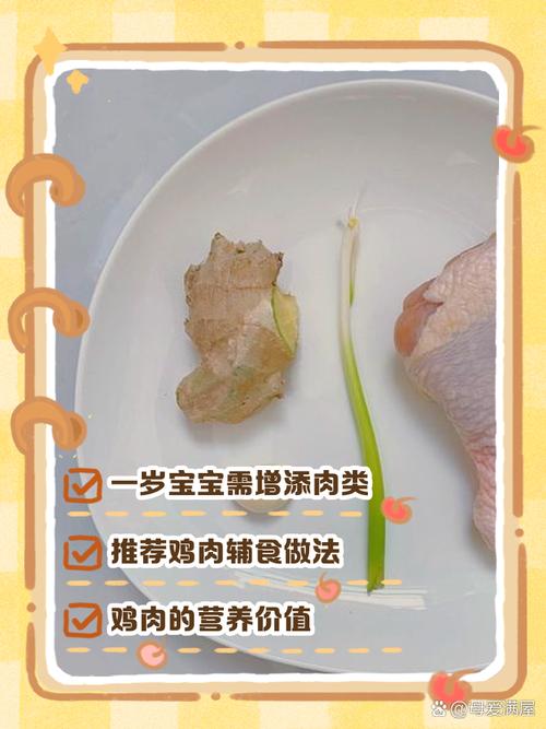 10月龄宝宝鸡肉怎么吃?辅食添加指南?-图1 10月龄宝宝鸡肉怎么吃?辅食添加指南?-图1