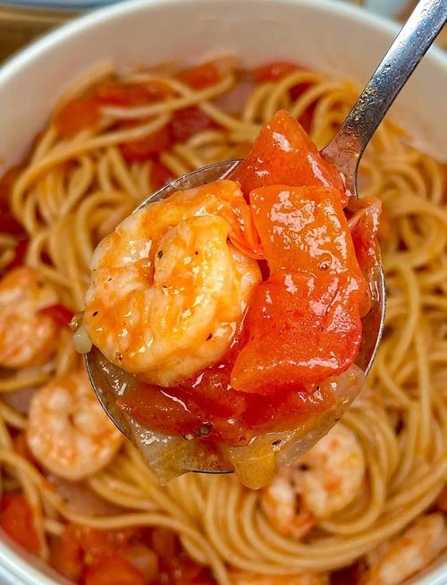 番茄海鲜意大利面的做法-图1 番茄海鲜意大利面的做法-图1