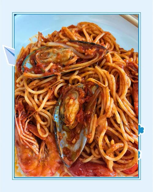 番茄海鲜意大利面的做法-图2 番茄海鲜意大利面的做法-图2