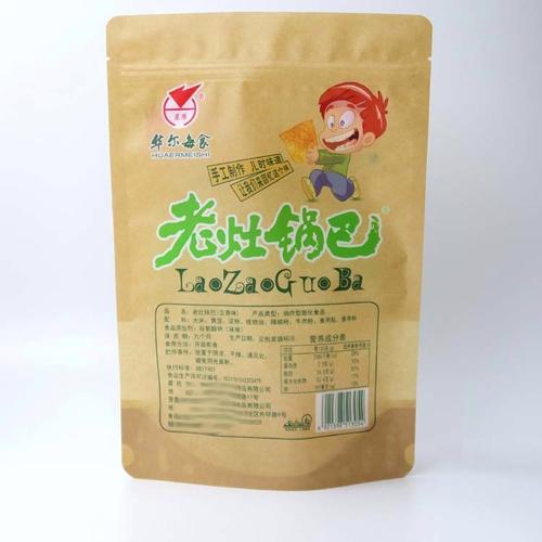 海鲜味透明袋装的锅巴-图3