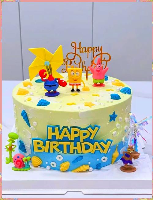 圆形海绵宝宝蛋糕怎么做?-图1 圆形海绵宝宝蛋糕怎么做?-图1