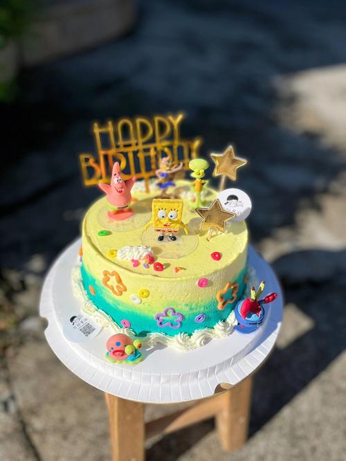 圆形海绵宝宝蛋糕怎么做?-图2 圆形海绵宝宝蛋糕怎么做?-图2