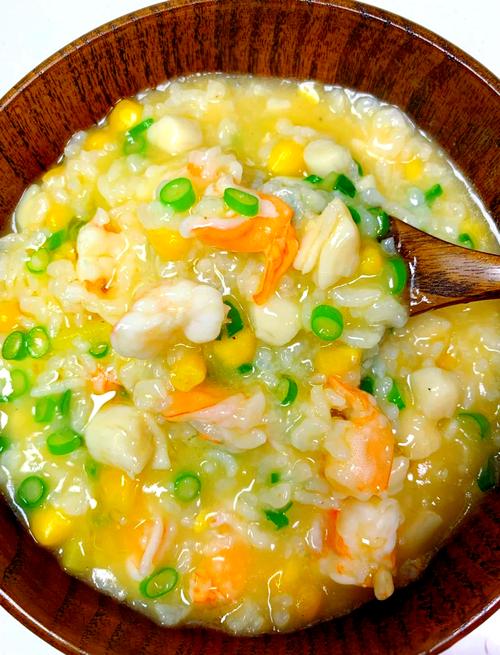 虾仁干贝海鲜粥怎么做？-图2