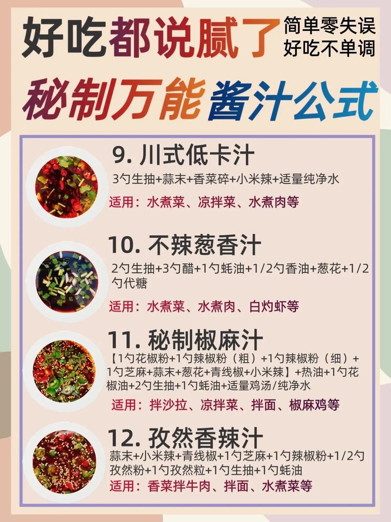 烤肉海鲜酱汁黄金比例是什么？-图1