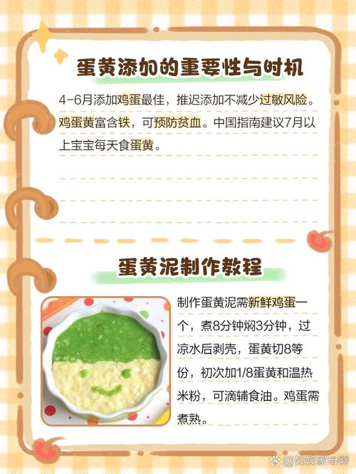 6月宝宝蛋黄怎么吃才安全?-图1 6月宝宝蛋黄怎么吃才安全?-图1