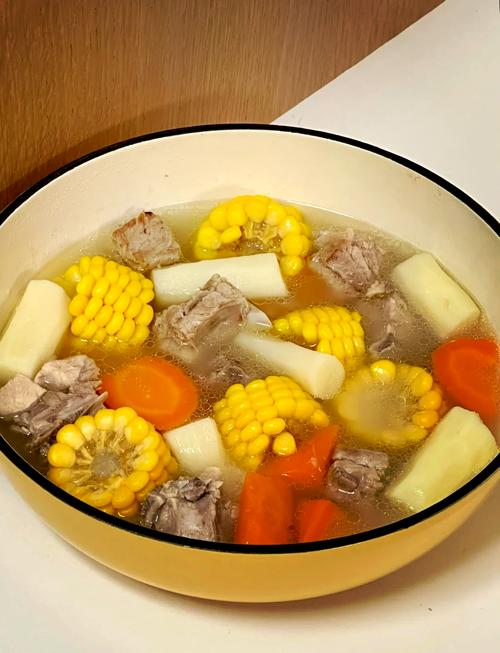 山药烧排骨汤的家常做法-图1 山药烧排骨汤的家常做法-图1