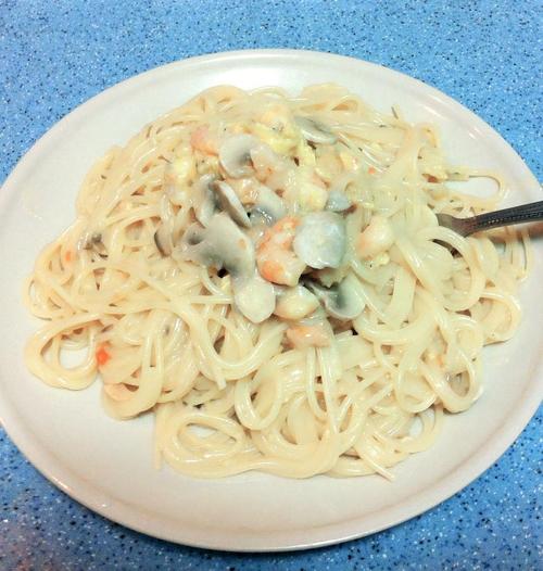 广州白汁海鲜意面怎么做？-图2