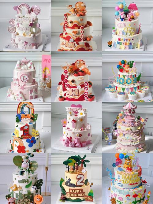 双层宝宝蛋糕图片大全有哪些款式?-图2 双层宝宝蛋糕图片大全有哪些款式?-图2