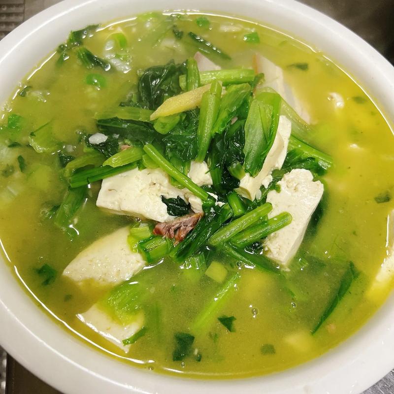 小白菜炖豆腐怎么做才好吃？-图1