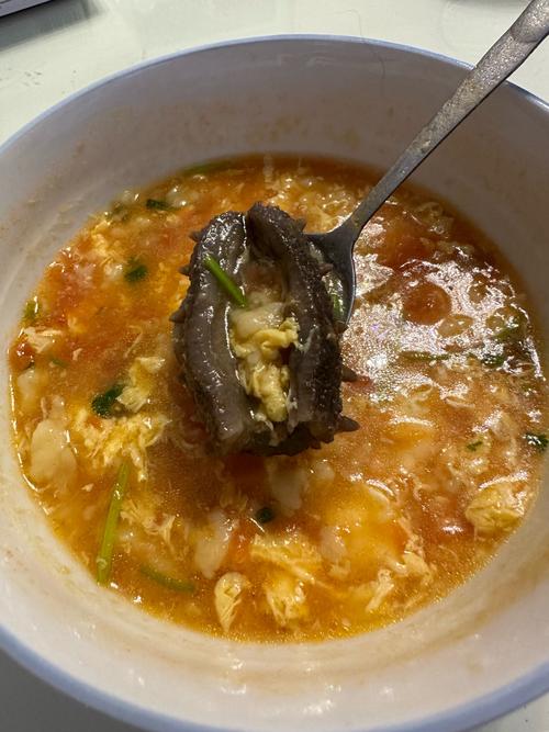 海参海鲜疙瘩汤的做法-图2 海参海鲜疙瘩汤的做法-图2