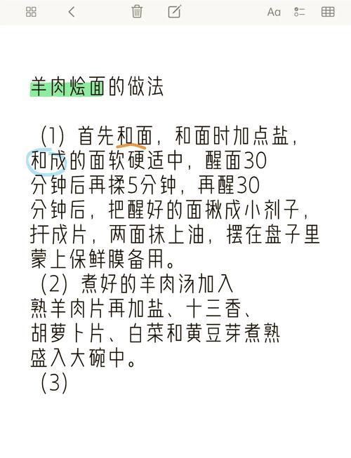 羊肉汤面条做法大全家常-图2