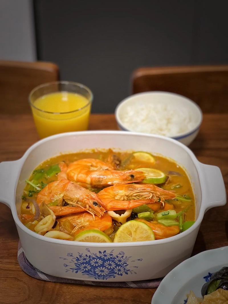 孕初期能吃咖喱海鲜汤-图3