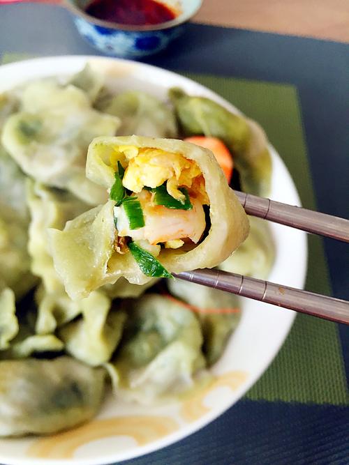 宝宝韭菜鸡蛋虾仁饺子-图2