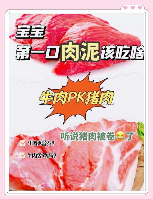 宝宝先吃猪肉还是牛肉-图2