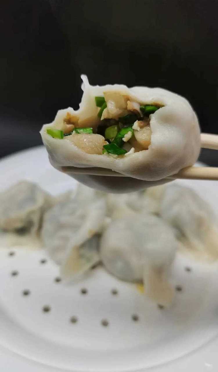 韭菜海鲜饺子配啥海鲜最鲜？-图3