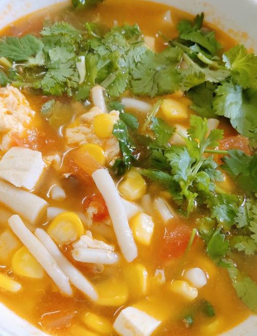 番茄豆腐海鲜菇怎么做?-图1 番茄豆腐海鲜菇怎么做?-图1