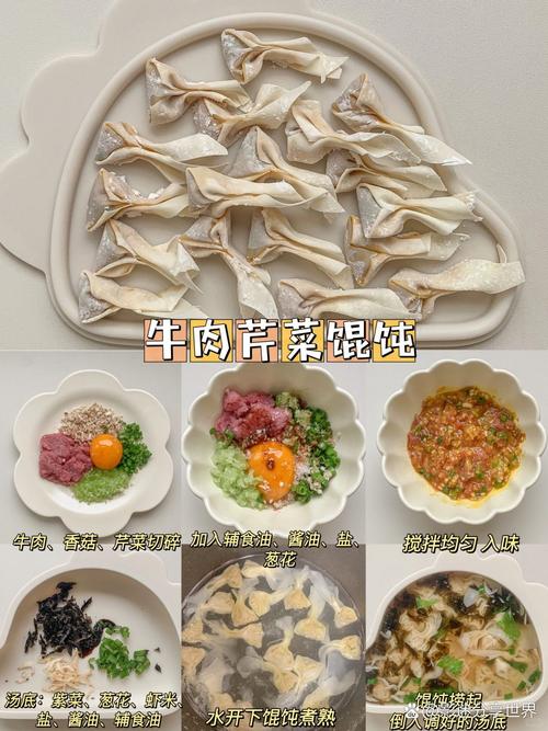 宝宝牛肉馄饨怎么做?图解步骤有吗?-图2 宝宝牛肉馄饨怎么做?图解步骤有吗?-图2