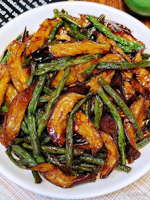 茄子炒豆角家常做法有哪些？-图2