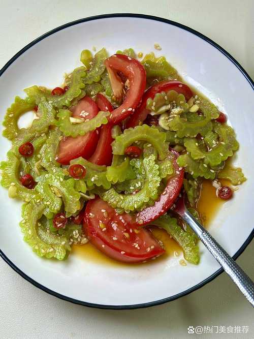 番茄苦瓜怎么做才不苦？-图2
