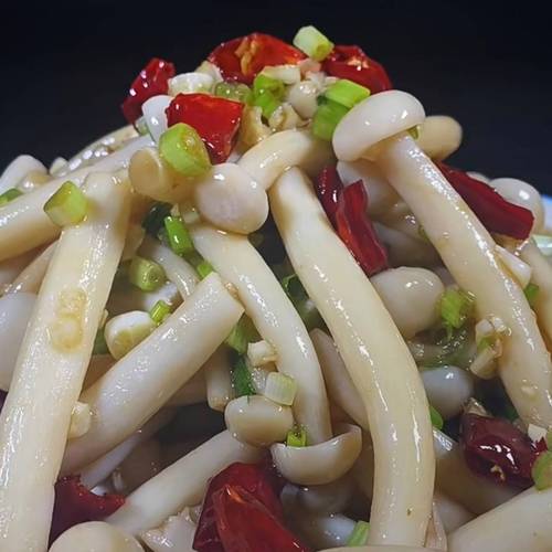 凉拌海鲜菇视频做法怎么做?-图3 凉拌海鲜菇视频做法怎么做?-图3
