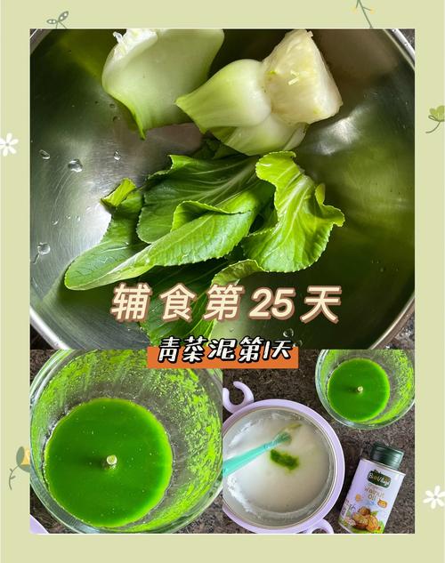 六个月宝宝辅食青菜泥-图2