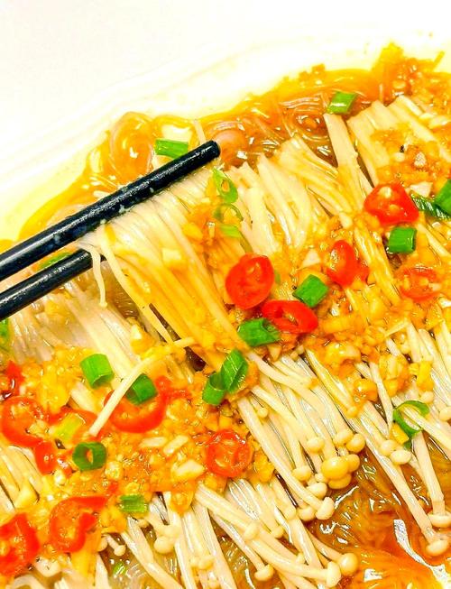 蒸金针菇家常的做法大全-图2