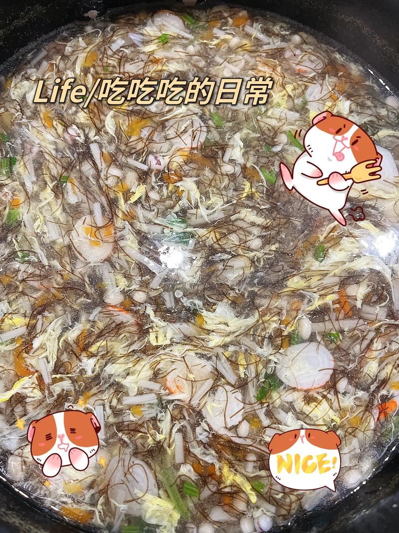 发菜海鲜羹怎么做?家常做法有啥诀窍?-图1 发菜海鲜羹怎么做?家常做法有啥诀窍?-图1