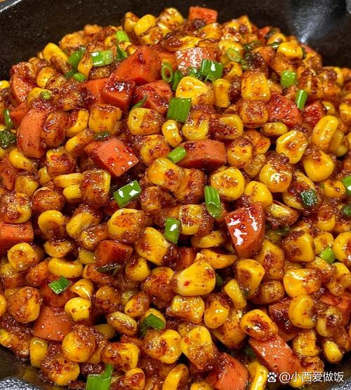 火腿炒玉米粒怎么做才好吃？-图2