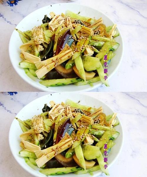 凉拌腐竹黄瓜怎么做最爽脆？-图3