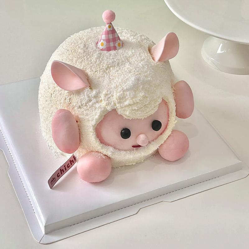 一周岁羊宝宝蛋糕图片-图2