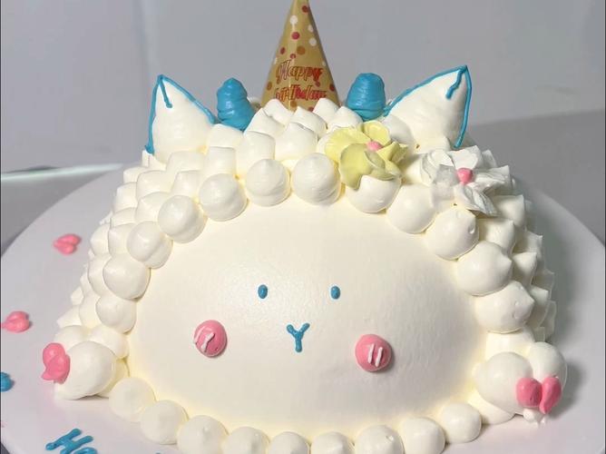 一周岁羊宝宝蛋糕图片-图1