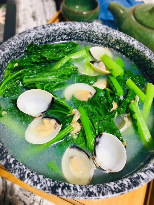 海鲜芥菜汤的做法大全-图1